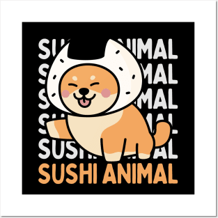 Cute Kawaii Sushi lover I love Sushi Life is better eating sushi ramen Chinese food addict Posters and Art